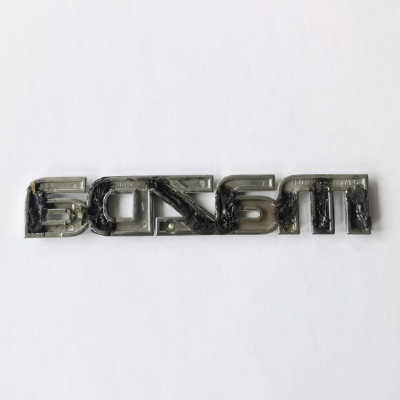 MAZDA 3 2004-2009 Rear Trunk Emblem Letters BN8V 51 710A - Picture 2 of 2